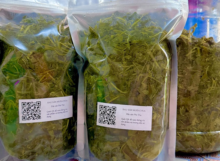 Rau sắn muối chua